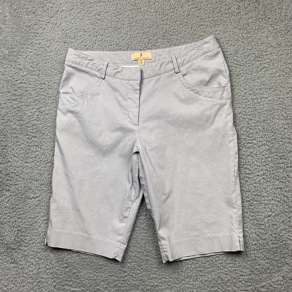 Sport Haley Shorts Womens Size 10 Gray Rayon Nylon Blend Golf Outdoor - Picture 1 of 16